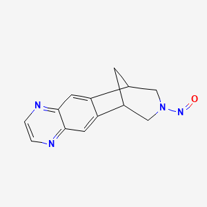 molecular formula C13H12N4O B13418947 N-Nitroso Varenicline 