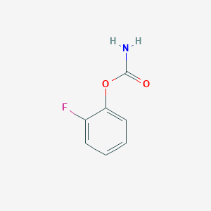 molecular formula C7H6FNO2 B13419000 (2-Fluorophenyl) carbamate 
