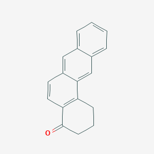 molecular formula C18H14O B13419068 2,3-Dihydrotetraphen-4(1H)-one CAS No. 38393-90-7
