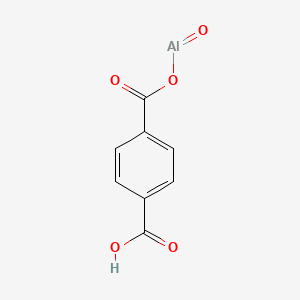 molecular formula C8H5AlO5 B13419243 Aluminum terephthalate 