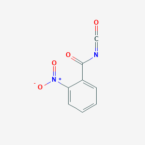 molecular formula C8H4N2O4 B13419261 2-Nitrobenzoyl isocyanate CAS No. 5843-48-1