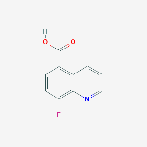 molecular formula C10H6FNO2 B1341930 8-Fluoroquinoline-5-carboxylic acid CAS No. 204782-93-4