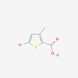 molecular formula C6H5BrO2S B1341931 5-Bromo-3-methylthiophene-2-carboxylic acid CAS No. 38239-45-1