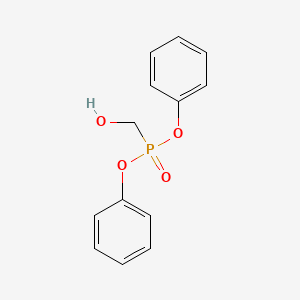 molecular formula C13H13O4P B13419319 Diphenyl (hydroxymethyl)phosphonate CAS No. 52364-31-5