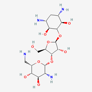 molecular formula C17H34N4O10 B13419349 Dehydrate Neomycin 