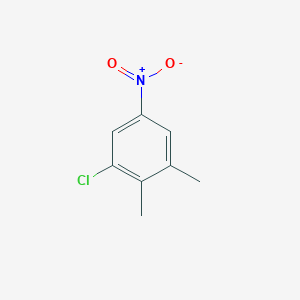 molecular formula C8H8ClNO2 B13419405 1-Chloro-2,3-dimethyl-5-nitrobenzene 