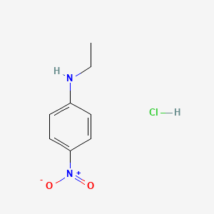 molecular formula C8H11ClN2O2 B1341943 N-Ethyl-4-nitroaniline hydrochloride CAS No. 1201633-43-3