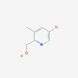 molecular formula C7H8BrNO B1341950 (5-Bromo-3-methylpyridin-2-YL)methanol CAS No. 245765-71-3