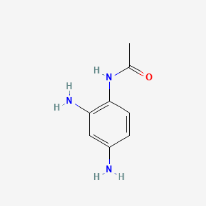 molecular formula C8H11N3O B13419512 N-(2,4-Diaminophenyl)acetamide CAS No. 6373-15-5