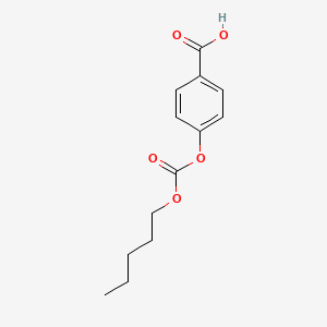 molecular formula C13H16O5 B1341955 Amyl 4-Carboxyphenyl Carbonate CAS No. 377085-56-8