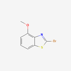 molecular formula C8H6BrNOS B1341961 2-Bromo-4-methoxybenzo[d]thiazole CAS No. 3622-39-7