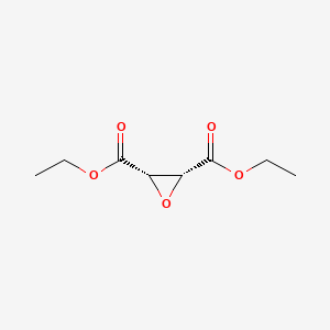 molecular formula C8H12O5 B13419623 rel-Diethyl (2R,3S)-oxirane-2,3-dicarboxylate 