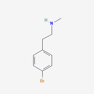 molecular formula C9H12BrN B1341968 2-(4-Bromophenyl)-N-methylethanamine CAS No. 725683-06-7