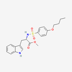 molecular formula C22H26N2O5S B13419754 RH01617 