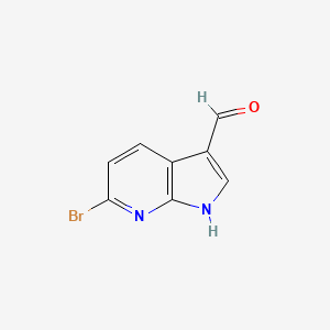 6-Bromo-1H-pyrrolo[2,3-b]pyridine-3-carbaldehyde