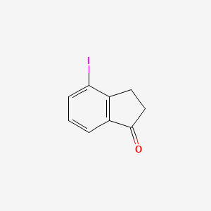 molecular formula C9H7IO B1341984 2,3-Dihydro-4-iodoinden-1-one CAS No. 60899-33-4