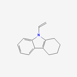 molecular formula C14H15N B13419850 N-vinyl-tetrahydrocarbazole 