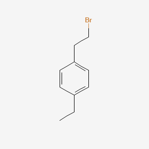 molecular formula C10H13B B1341988 1-(2-Bromoethyl)-4-ethylbenzene CAS No. 259818-85-4