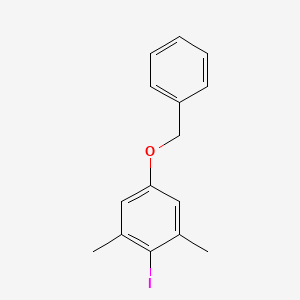 5-(Benzyloxy)-2-iodo-1,3-dimethylbenzene