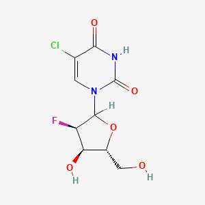 molecular formula C9H10ClFN2O5 B13420096 5-Cfdru CAS No. 55612-15-2