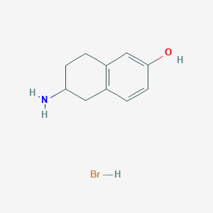6-Amino-5,6,7,8-tetrahydronaphthalen-2-ol hydrobromide
