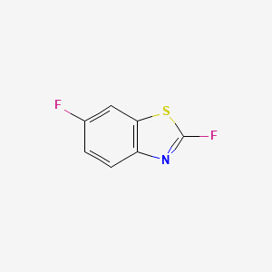 molecular formula C7H3F2NS B13420149 2,6-Difluorobenzo[d]thiazole 