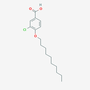 3-Chloro-4-decyloxybenzoic acid