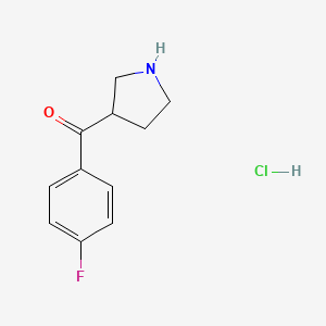 3-(4-Fluorobenzoyl)pyrrolidine hydrochloride