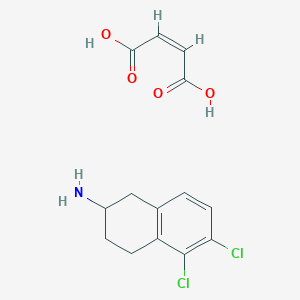 molecular formula C14H15Cl2NO4 B13420452 DCAT Maleate 