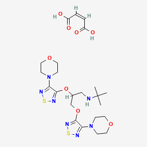 molecular formula C23H35N7O8S2 B13420458 RV561Jnw77 CAS No. 610271-57-3