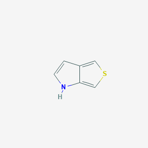 molecular formula C6H5NS B13420465 1H-Thieno[3,4-b]pyrrole CAS No. 63156-09-2