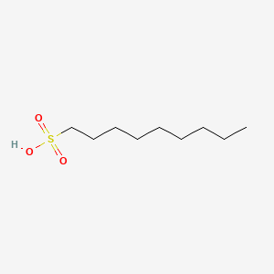 molecular formula C9H20O3S B13420797 1-Nonanesulfonic acid CAS No. 62416-42-6