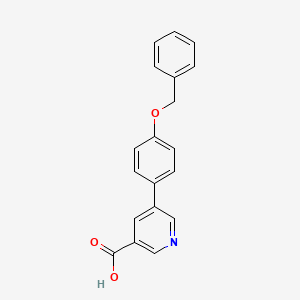 5-(4-(Benzyloxy)phenyl)nicotinic acid