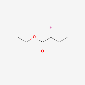 molecular formula C7H13FO2 B13420819 Isopropyl 2-fluorobutyrate CAS No. 63867-20-9