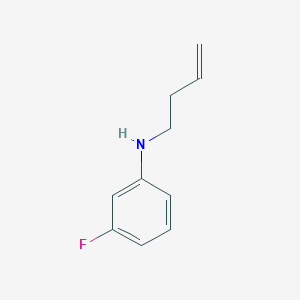 molecular formula C10H12FN B13420843 N-(But-3-en-1-yl)-3-fluoroaniline CAS No. 326898-20-8