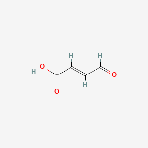molecular formula C4H4O3 B13420863 4-Oxoisocrotonic acid CAS No. 4437-06-3