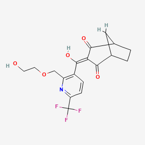 molecular formula C18H18F3NO5 B13420867 Desmethyl-Bicyclopyrone 
