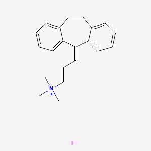 molecular formula C21H26IN B13420901 Amitriptyline Methyl Iodide 