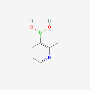 molecular formula C6H8BNO2 B1342091 2-Methylpyridine-3-boronic acid CAS No. 899436-71-6