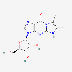 molecular formula C14H17N5O5 B13420988 Isowyosine 