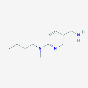 5-(aminomethyl)-N-butyl-N-methylpyridin-2-amine