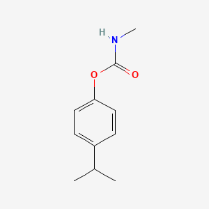 molecular formula C11H15NO2 B13421107 4-Isopropylphenyl methylcarbamate CAS No. 4089-99-0