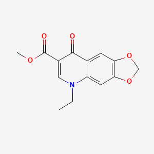 molecular formula C14H13NO5 B13421113 Oxolinic Acid Methyl Ester 