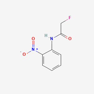 molecular formula C8H7FN2O3 B13421117 2-Fluoro-2'-nitroacetanilide CAS No. 3435-75-4