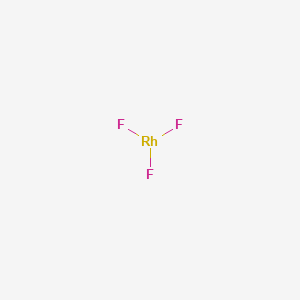 molecular formula F3Rh B13421168 Rhodium(III) fluoride CAS No. 60804-25-3
