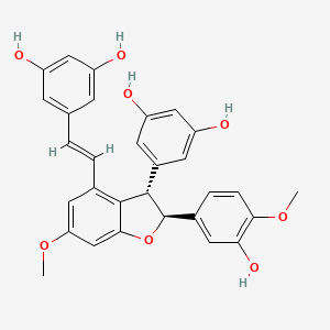 molecular formula C30H26O8 B13421285 Shegansu B 