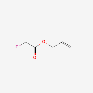 molecular formula C5H7FO2 B13421397 Allyl fluoroacetate CAS No. 406-23-5