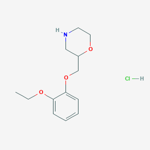 molecular formula C13H20ClNO3 B134214 Viloxazine Hydrochloride CAS No. 35604-67-2