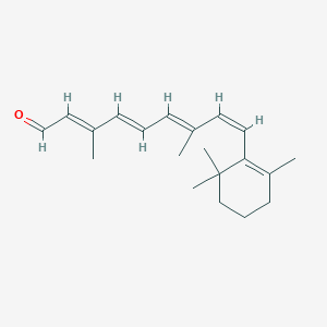 molecular formula C20H28O B13421456 7-cis-Retinal 