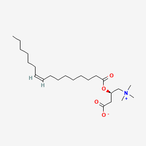 molecular formula C23H43NO4 B13421535 cis-9-Hexadecenoylcarnitine Inner Salt CAS No. 329321-94-0